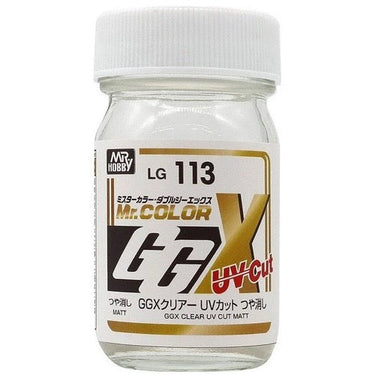Mr Hobby (Gunze) LG113 Mr Colour GGX Flat Clear UV Cut 60ml
